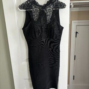 Honey and Rosie Black Dress - Size Small